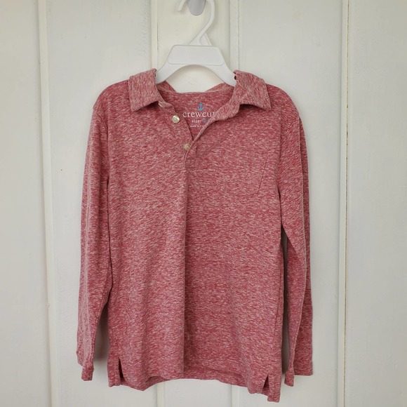 Crewcuts Bundle Boys 4-5 Plaid Button Down Red Henley Shirts - Picture 3 of 8